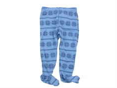 Joha leggings blue snowflake wool